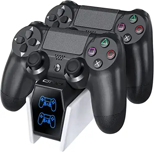 PS5-Controller-Ladestation OIVO mit 4 Type-C Ladeanschlüssen