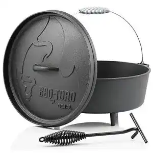 Dutch Oven BBQ-Toro Alpha Serie I bereits eingebrannt