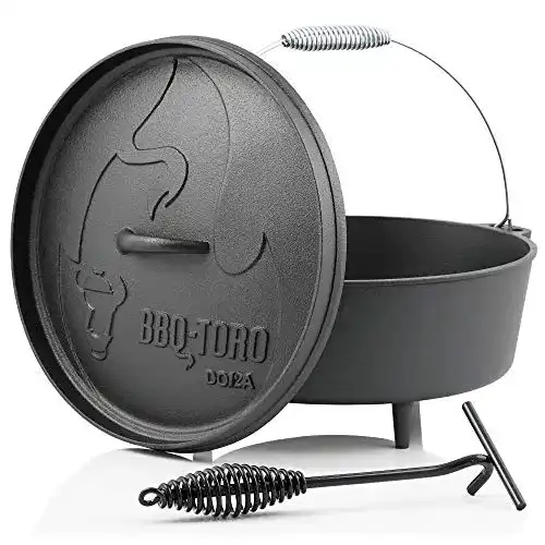 Dutch Oven BBQ-Toro Alpha Serie I bereits eingebrannt