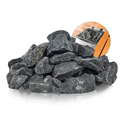 Saunasteine Suleno Original finnische 20kg Olivindiabas