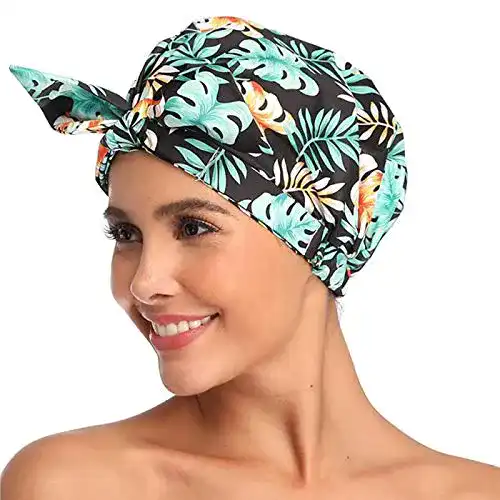 Duschhaube Chie no fukuro für Frauen, wasserdicht, wiederverwendbar