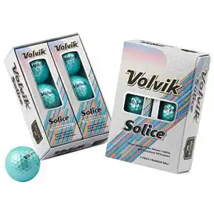 Volvik-Golfbälle Volvik Solice Golfbälle Metallic 6er Box