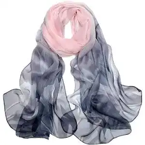 Seidentuch LDCSA Seidenschals Damen 100% Seide Leicht Silk