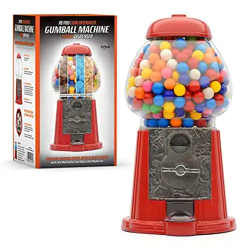 Kaugummiautomat CKB LTD Retro münzbetrieben, groß 28 cm