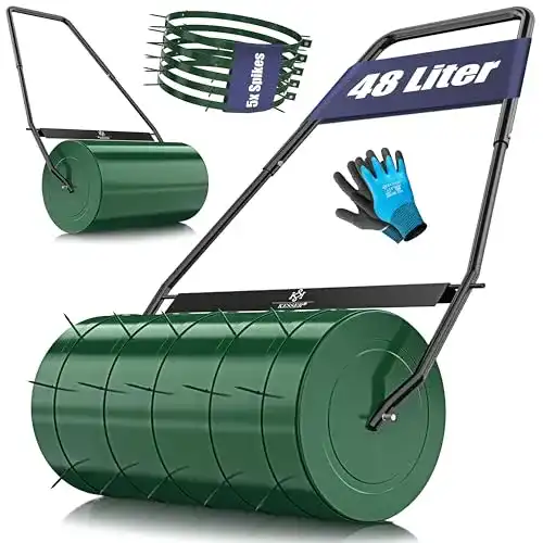 Rasenwalze KESSER ® – 60cm 48l Füllvolumen Metall