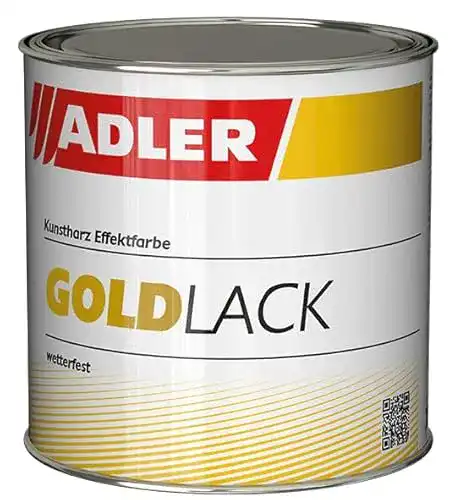 Goldlack ADLER für Holz & Metall – Goldfarbe für Innen