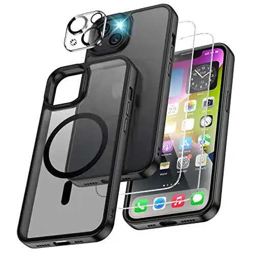 iPhone-14-Hülle mit MagSafe XINKAE 4 in 1 für iPhone 14