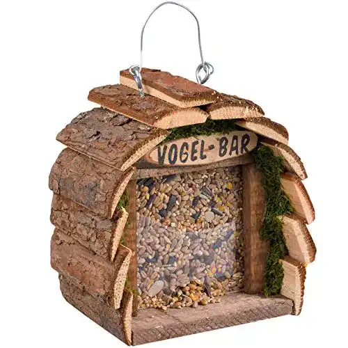 Vogelhaus Gardigo Vogelfutterhaus aus FSC Holz I zum Aufhängen