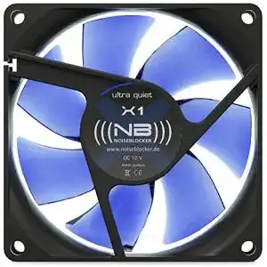 80-mm-Lüfter Noiseblocker PC Gehäuselüfter 80mm BlackSilent