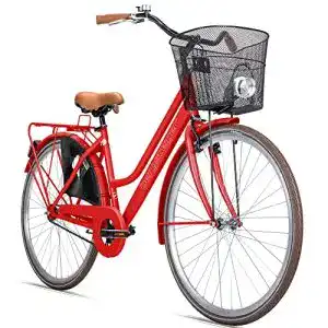 Mädchenfahrrad 26 Zoll Bergsteiger Amsterdam, Fahrrad-Licht