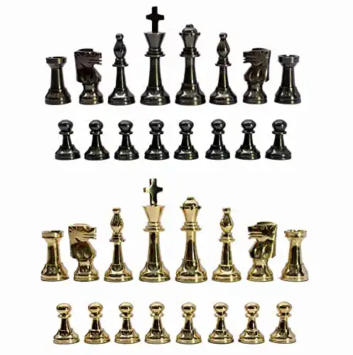 Schachfiguren StonKraft 8,9 cm Königshöhe, Sammleredition