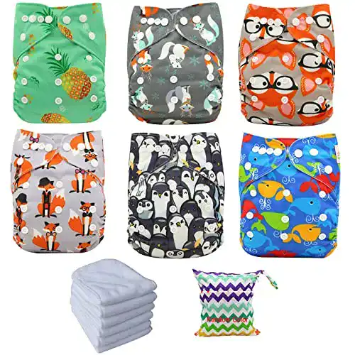 Stoffwindeln Ohbabyka Reusable Washable