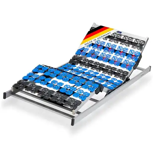 Tellerlattenrost (140×200) CubeSleep 7-Zonen Motor-Lattenrost