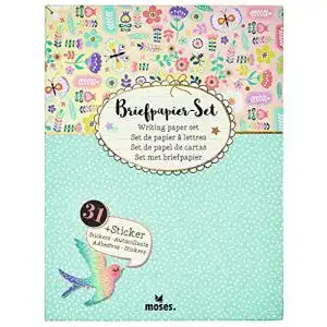 Briefpapier moses. Moses Flowers & Friends -Set