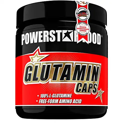 Glutamin-Kapseln POWERSTAR FOOD GLUTAMIN CAPS 300 Kaps.
