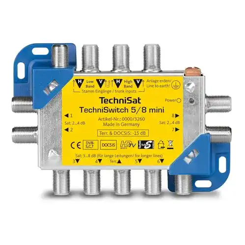 Multischalter TechniSat TECHNISWITCH 5/8 MINI