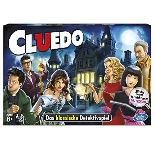 Cluedo Hasbro, spannendes Detektivspiel für die ganze Familie