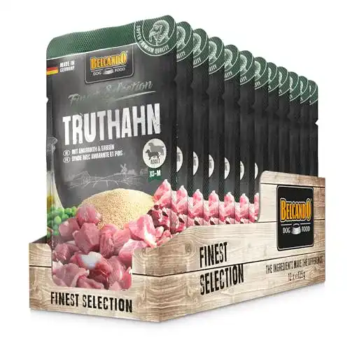Die beste Belcando-Nassfutter Belcando Frischebeutel 12x125g Truthahn 2026 Test Bestseller Belcando-Nassfutter Belcando Frischebeutel 12x125g Truthahn