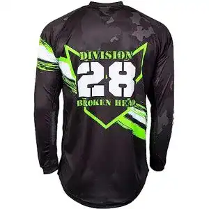Fahrradbekleidung Herren Broken Head MX Jersey Rebelution