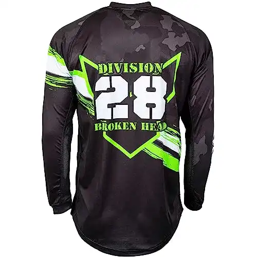 Fahrradbekleidung Herren Broken Head MX Jersey Rebelution