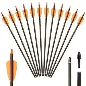 Armbrustpfeile IRQ Speed Voll Carbon, 7,5″ / 15″ Armbrust Bolzen