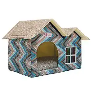 Hundehöhle Sport Tent Faltbares Hundebett, Doppeldach