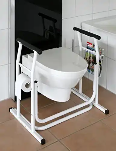 WC-Aufstehhilfe HeRo24 -mobiles Toiletten Stützgestell