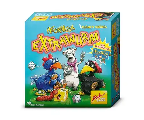 Die beste Würfelspiele Zoch 601105081 - Heckmeck Extrawurm, Erweiterung 2026 Test Bestseller Würfelspiele Zoch 601105081 – Heckmeck Extrawurm, Erweiterung