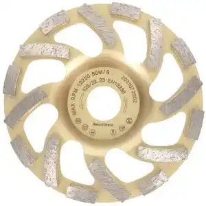 Diamant-Schleiftopf PRODIAMANT Profi TURBO 125 mm x 22,2 mm