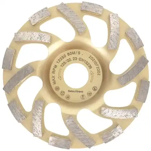 Diamant-Schleiftopf PRODIAMANT Profi TURBO 125 mm x 22,2 mm