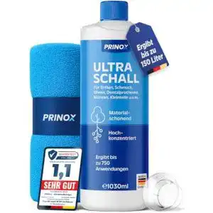 Ultraschallreiniger-Konzentrat Prinox ®️ 1030ml + Mikrofasertuch
