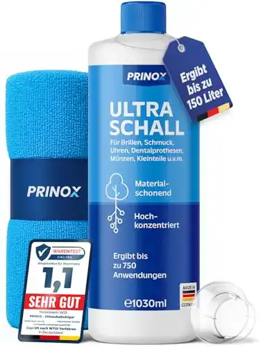 Ultraschallreiniger-Konzentrat Prinox ®️ 1030ml + Mikrofasertuch
