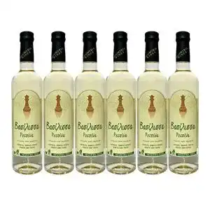 Retsina Mesimvria Wines, griechischer Weißwein trocken 6x 500 ml