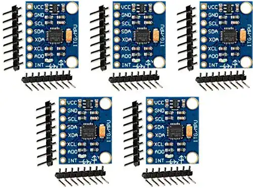 MPU6050 TECNOIOT 5pcs GY-521 MPU-6050 module 3 Axis