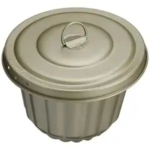 Puddingform Städter 603080 Wasserbadform, Metall, grau