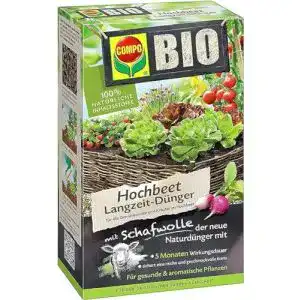 Kräuterdünger Compo BIO Hochbeet Langzeit-Dünger 750 g