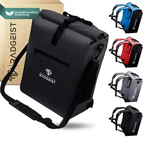 Fahrradtasche wasserdicht RADGEIST 3in1 Fahrradtasche