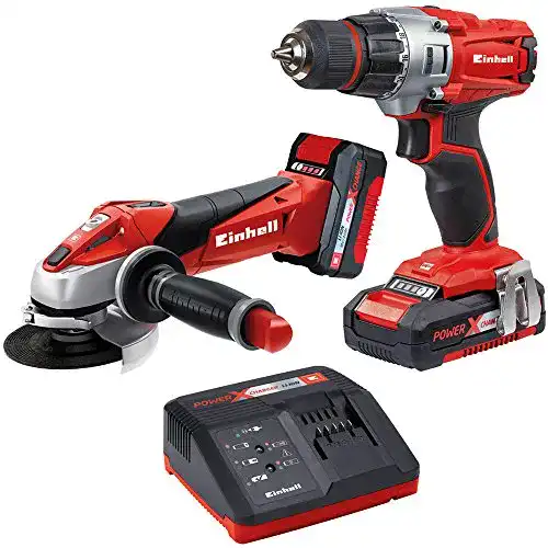 Akku-Werkzeug-Set Einhell Maschinen-Set TE-TK 18 Li Kit Power