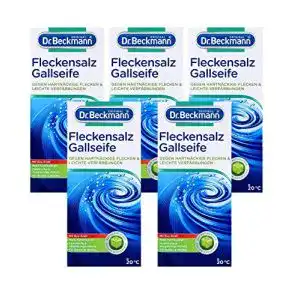 Fleckensalz Dr. Beckmann gegen hartnäckige Flecken, 5x 500 g