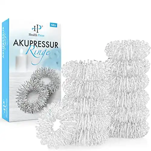 Akupressur-Ring Health Press Finger klein 12er Set