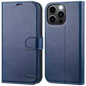 iPhone-13-Pro-Hülle OCASE, Premium PU Leder, Kartenfach
