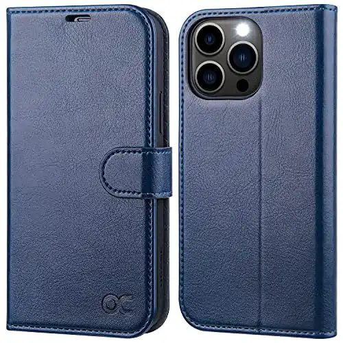 iPhone-13-Pro-Hülle OCASE, Premium PU Leder, Kartenfach