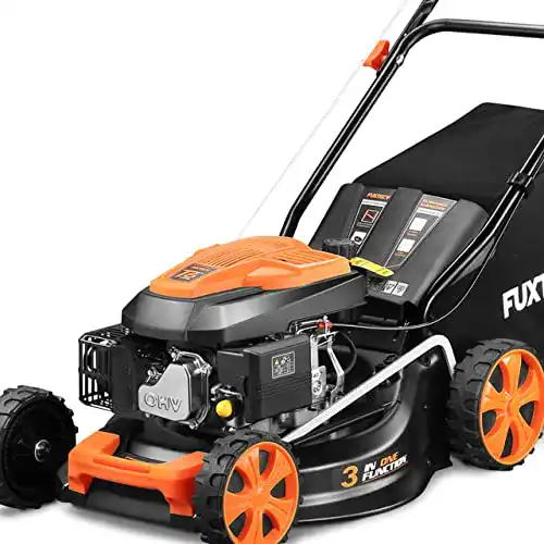 Benzin-Rasenmäher 46 cm Schnittbreite Fuxtec FX-RM4646ECO