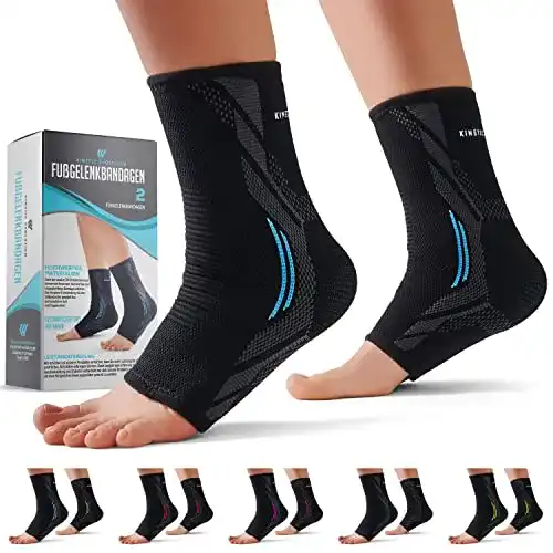 Sprunggelenkbandage KINETIC EVOLUTION Fußbandage, 2 Stück