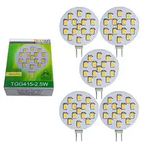 G4-LED Trango 5er Pack G4 LED Leuchtmittel TGG415-2.5W