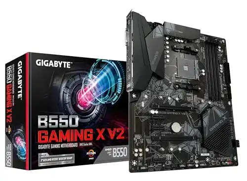 AMD-Mainboard Gigabyte B550 GAMING X V2 ATX Motherboard