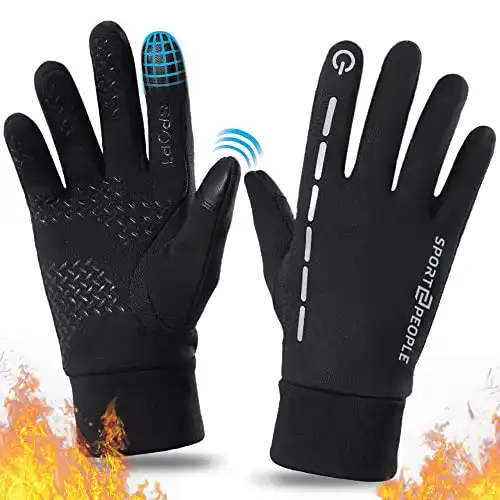 Handschuhe Herren sport2people Fahrrad und Damen Winter Winddichte