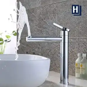 Waschtischarmatur HOMELODY Wasserhahn Bad 360° Drehbar