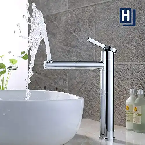 Waschtischarmatur HOMELODY Wasserhahn Bad 360° Drehbar