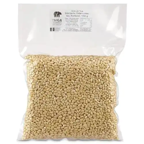 Zedernüsse TAIGA NATURKOST, Sibirische, Bio, 1000 g
